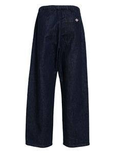 Danton Easy straight jeans met trekkoord - Blauw
