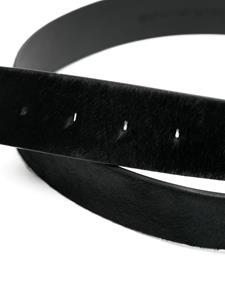 Madison.Maison crystal-embellished leather belt - Zwart