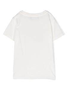 Versace Kids Katoenen T-shirt - Wit