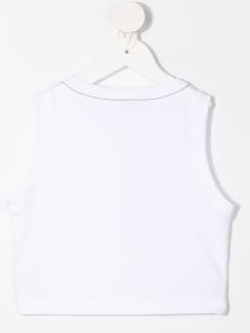 Brunello Cucinelli Kids Cropped top - Wit