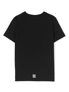 Givenchy Kids logo-print cotton T-shirt - Zwart