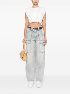 MARANT ÉTOILE Heilani mid-rise faded-effect jeans - Blauw