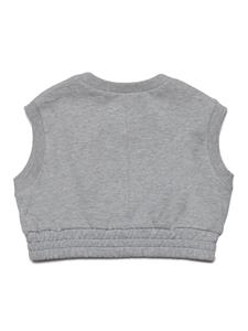Marni Kids Sweater met logopatch - Grijs