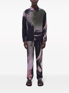 Simkhai Allister abstract-print trousers - Roze