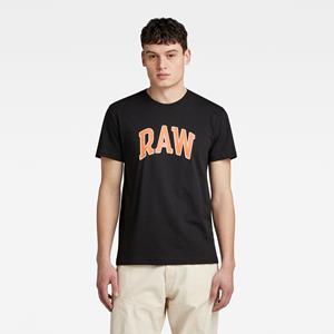 G-Star RAW Puff RAW Graphic T-Shirt - Zwart - Heren