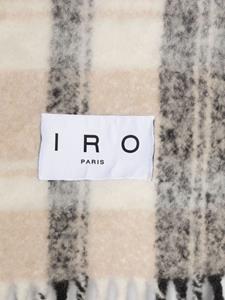 IRO Sjaal met logopatch - Beige