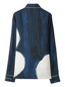 Burberry Zijden blouse - Blauw