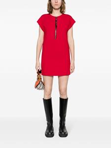 Moschino Mini-jurk met kapmouwen - Rood