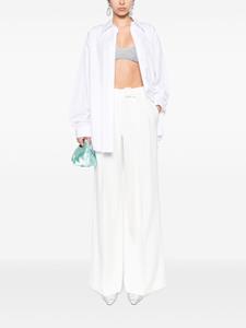 Ermanno Scervino belted waist tailored trousers - Wit