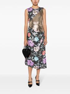 Puppets and Puppets Mother floral sequin midi dress - Veelkleurig