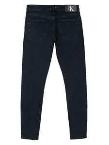 Calvin Klein Jeans Slim Tapered mid-rise tapered jeans - Blauw