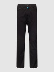 Pierre Cardin Tapered fit-jeans met labelpatch, model 'Lyon'
