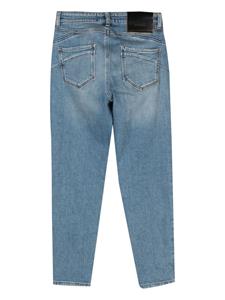 Sportmax mid-rise tapered jeans - Blauw