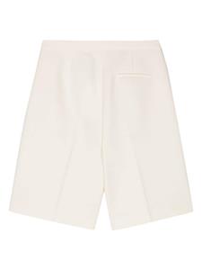 Róhe interlocking-twill tailored shorts - Beige