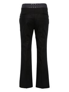 Peserico mid-rise tailored trousers - Zwart
