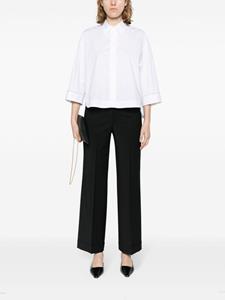 Peserico patch-detail tailored trousers - Zwart