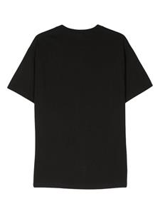 Pleasures logo-print cotton T-shirt - Zwart