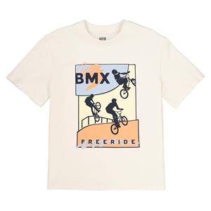 LA REDOUTE COLLECTIONS Oversized T-shirt met BMX print vooraan