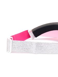 Jimmy Choo Eyewear Zonneklep met geborduurd logo - Roze