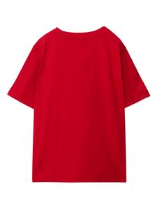Burberry Kids EKD logo-print T-shirt - Rood