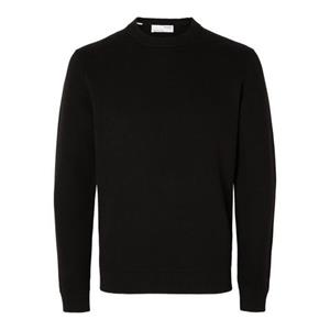 SELECTED HOMME Rundhalspullover SLHDANE LS KNIT STRUCTURE CREW NECK NOOS