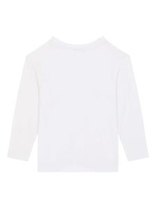 Dolce & Gabbana Kids logo-appliqué cotton T-shirt - Wit