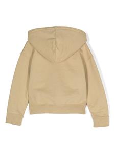 JACQUEMUS L'ENFANT Le Camargue cotton zip-up hoodie - Beige