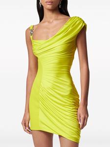 Versace Asymmetrische mini-jurk - Geel