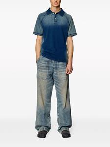 Diesel T-Rasmith cotton polo shirt - Blauw