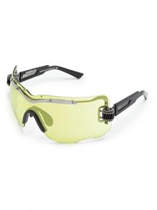Kuboraum E15 shield-frame sunglasses - Grijs