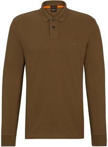 Boss Orange Passerby Cotton-Blend Piqué Polo Shirt - M