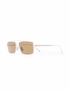 OMEGA EYEWEAR Zonnebril met vierkant montuur - Goud