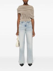 7 For All Mankind Lotta mid-rise flared jeans - Blauw