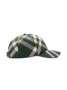 Burberry check-pattern cotton cap - Beige