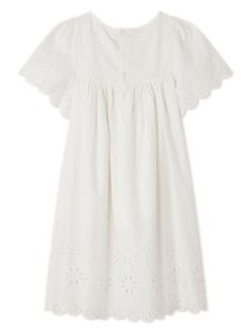 Bonpoint Katoenen jurk - Wit