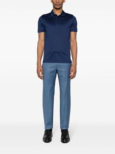 Canali short-sleeve polo shirt - Blauw