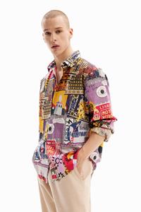 Desigual Shirt - MATERIAL FINISHES