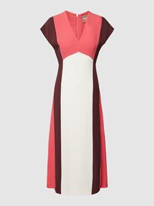 Boss Midi-jurk in colour-blocking-design, model 'Debrany'