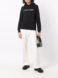 Calvin Klein Hoodie met logoprint - Zwart