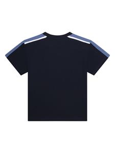 BOSS Kidswear Sweater met logoprint - Blauw