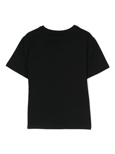 Dolce & Gabbana Kids logo-appliqué cotton T-shirt - Zwart
