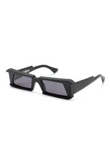 Kuboraum Mask X21 zonnebril met rechthoekig montuur - Zwart