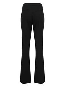 Vince mid-rise flared trousers - Zwart