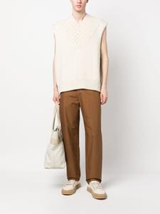 Jil Sander Straight broek - Bruin