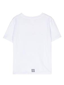Givenchy Kids logo-print cotton T-shirt - Wit