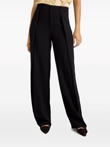 Cinq A Sept Becca pleat-detailing tailored trousers - Zwart