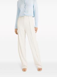 Cinq A Sept Becca pleat-detailing tailored trousers - Beige