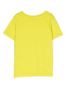 Missoni Kids T-shirt met logo-reliëf - Geel