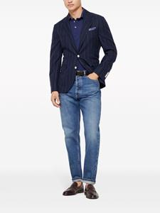 Brunello Cucinelli mid-rise tapered jeans - Blauw
