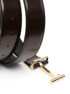 TOM FORD T-buckle leather belt - Bruin
